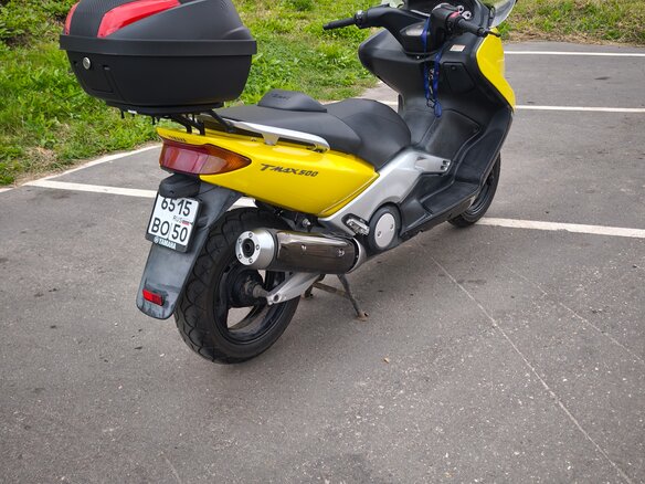 2003 Yamaha TMAX, жёлтый, 309000 рублей - вид 6