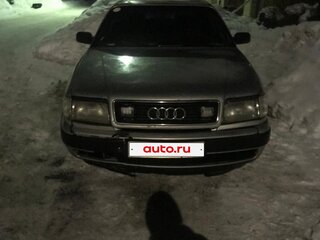 1990 Audi 100 IV (C4), серый, 185000 рублей, вид 4