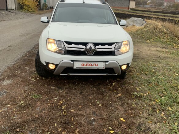 2016 Renault Duster I Рестайлинг, белый, 950000 рублей