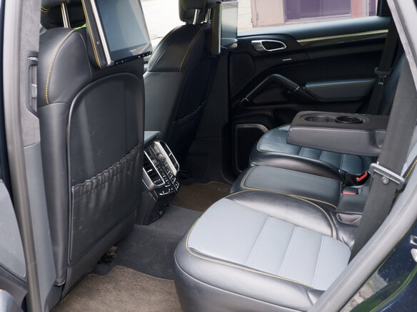 2015 Porsche Cayenne Turbo II Рестайлинг (958), синий, 5000000 рублей - вид 16