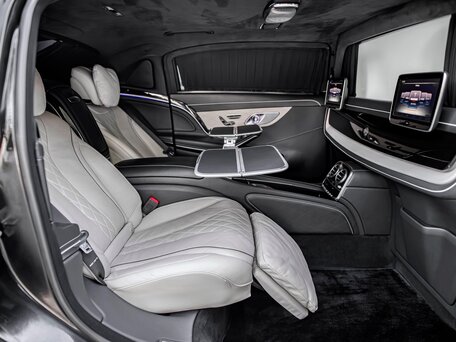 2016 Mercedes-Benz Maybach S-Класс 500 I (X222), чёрный, 11700000 рублей, вид 4