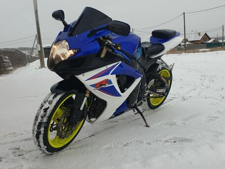 2007 Suzuki GSX-R 600, синий, 480000 рублей, вид 5