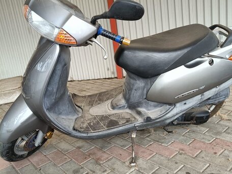 1998 Honda Lead 100, серебристый, 90000 рублей, вид 1