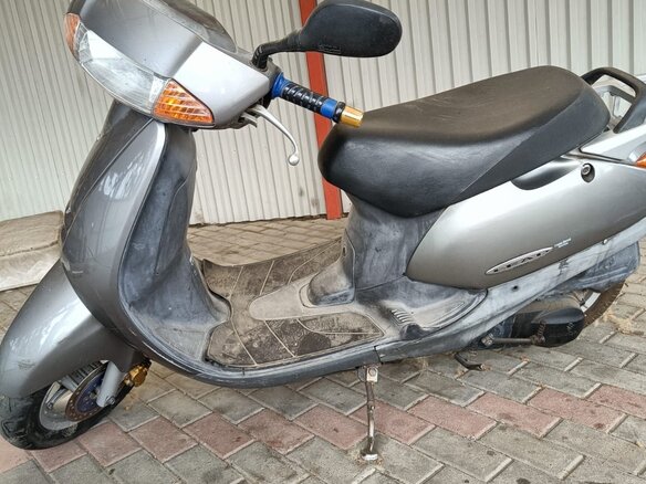 1998 Honda Lead 100, серебристый, 90000 рублей