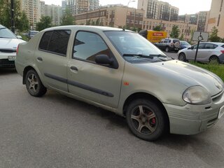 2002 Renault Clio II, серый, 90000 рублей, вид 3