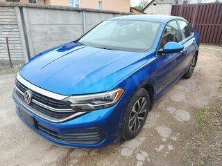 2024 Volkswagen Jetta VII Рестайлинг, синий, 1650000 рублей, вид 3