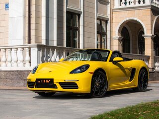 2019 Porsche Boxster IV 718 (982), жёлтый, 5750000 рублей, вид 5
