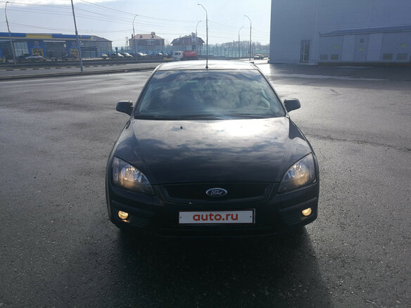 2007 Ford Focus II, чёрный