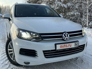 2012 Volkswagen Touareg II, белый, 2750000 рублей, вид 1