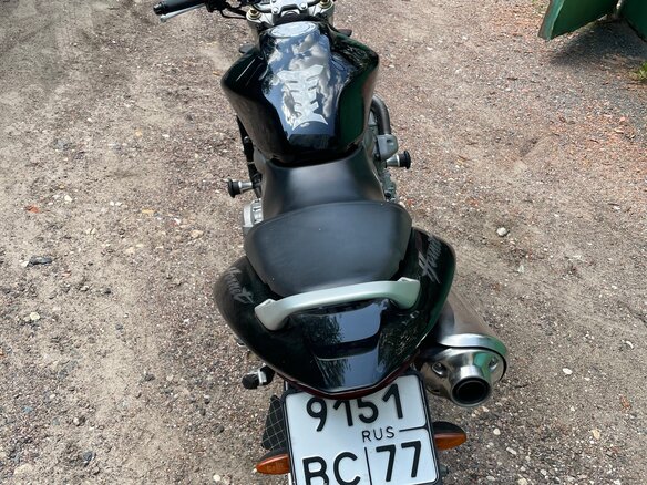 2003 Honda CB 600F Hornet, чёрный, 440000 рублей - вид 9