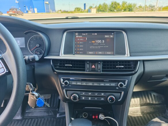 2019 Kia Optima IV Рестайлинг, белый, 1800000 рублей - вид 14