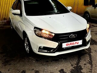 2019 Lada (ВАЗ) Vesta CNG I, белый, 800000 рублей, вид 3