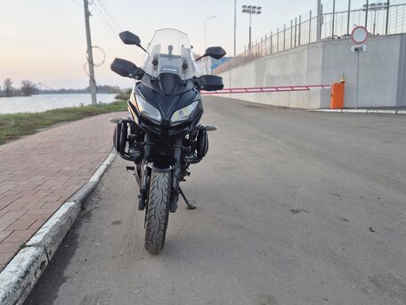 2015 Kawasaki Versys 650, чёрный, 640000 рублей, вид 1