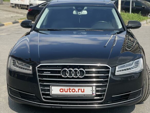 2015 Audi A8 Long III (D4) Рестайлинг, чёрный, 2070000 рублей - вид 1