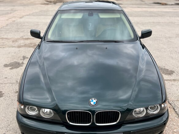 2000 BMW 5 серии 525d IV (E39) Рестайлинг, зелёный, 750000 рублей - вид 1
