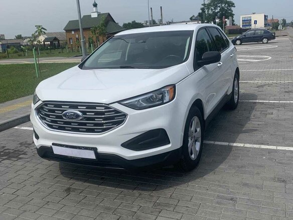 2019 Ford Edge II Рестайлинг, белый, 1810000 рублей