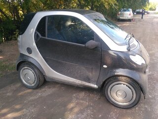 2000 Smart Fortwo City-Coupe I, чёрный, 507000 рублей, вид 3