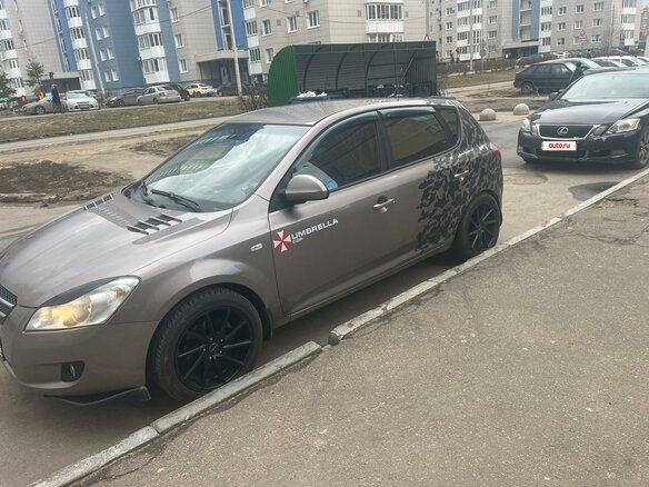 2009 Kia Ceed I, бежевый, 510000 рублей - вид 7