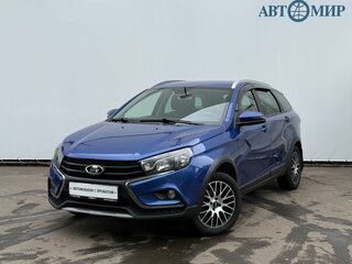 2020 Lada (ВАЗ) Vesta SW Cross I, синий, 1215000 рублей, вид 1