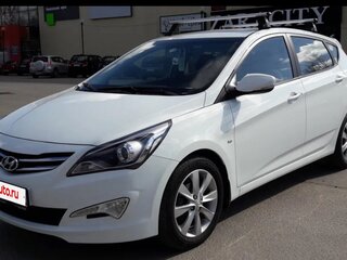 2015 Hyundai Solaris I Рестайлинг, белый, 1050000 рублей, вид 1