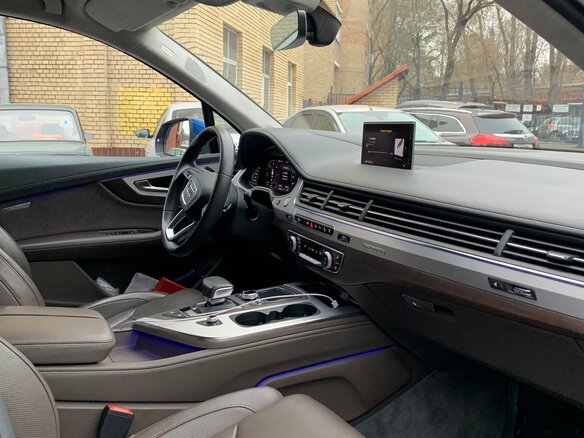 2016 Audi Q7 II (4M), синий - вид 5