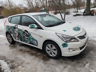 2016 Hyundai Solaris I Рестайлинг, белый, 970000 рублей, вид 3