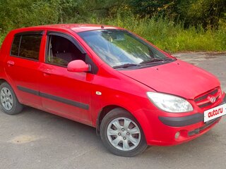 2008 Hyundai Getz I Рестайлинг, красный, 295000 рублей, вид 2