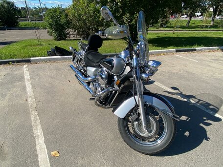 2008 Honda Shadow 750, серебристый, 500000 рублей, вид 2