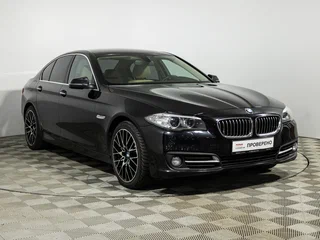 2013 BMW 5 серии 520d VI (F10/F11/F07) Рестайлинг, чёрный, 2209700 рублей, вид 3