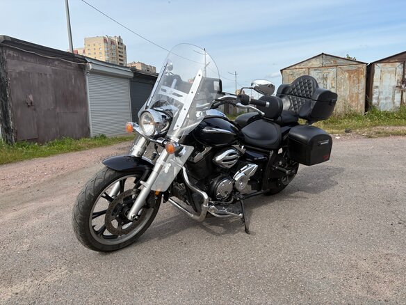 2009 Yamaha XVS950, синий, 650000 рублей - вид 1