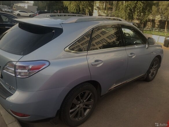 2010 Lexus RX 450h III, голубой, 2500000 рублей - вид 26