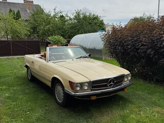 1976 Mercedes-Benz SL-Класс 280 III (R107, C107), бежевый, 3300000 рублей, вид 5