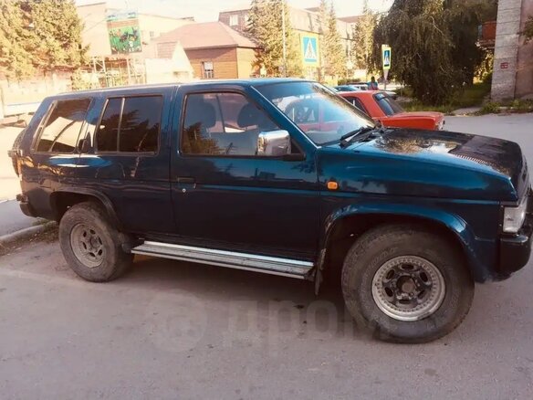 1995 Nissan Terrano II, синий, 538000 рублей - вид 11