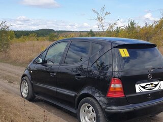 2000 Mercedes-Benz A-Класс 140 I (W168), чёрный, 370000 рублей, вид 4