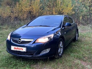 2011 Opel Astra J, синий, 520000 рублей, вид 1