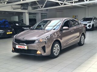 2020 Kia Rio IV Рестайлинг, коричневый, 1300500 рублей, вид 3