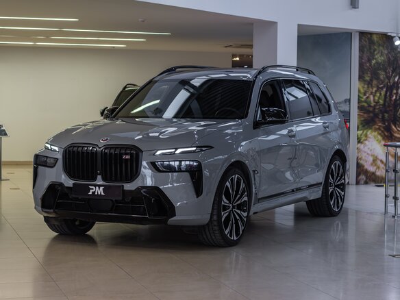 2022 BMW X7 M60i I (G07) Рестайлинг, серый