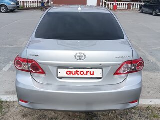 2012 Toyota Corolla X (E140, E150) Рестайлинг, серебристый, 1070000 рублей, вид 2