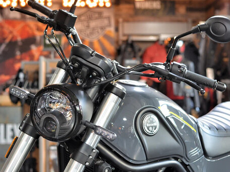 2025 Benelli Leoncino 500 Trail, серый, 538000 рублей, вид 3