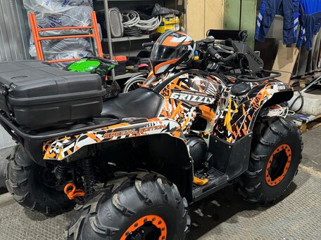 2012 Yamaha Grizzly 700, белый, 800000 рублей, вид 3