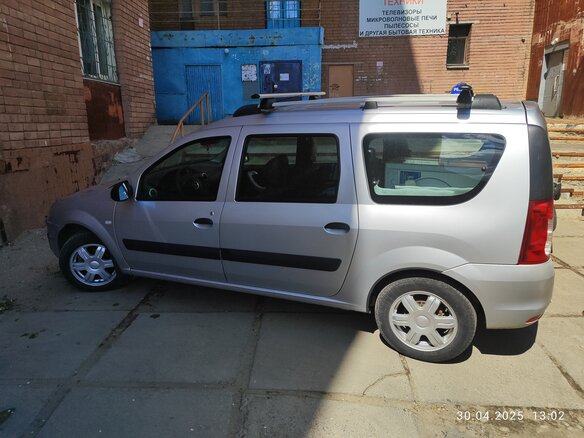 2013 Lada (ВАЗ) Largus I, серебристый, 910000 рублей - вид 5