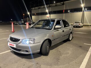 2007 Hyundai Accent ТагАЗ II, серебристый, 300000 рублей, вид 1