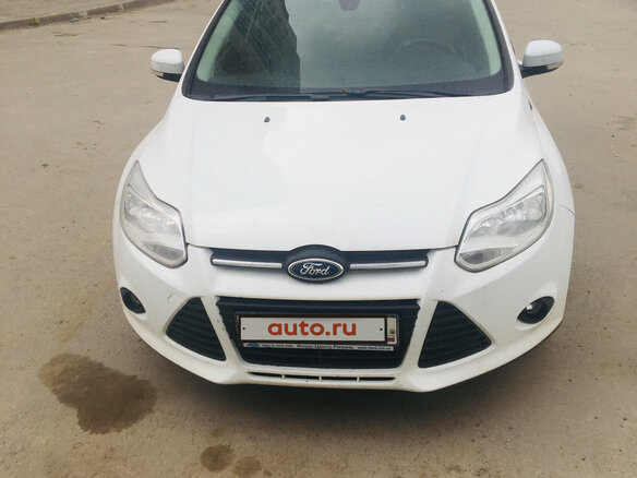 2012 Ford Focus III, белый - вид 1