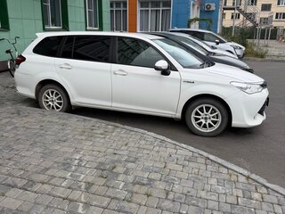 2017 Toyota Corolla Fielder XI (E160, E170, E180) Рестайлинг 1, белый, 1100000 рублей, вид 2