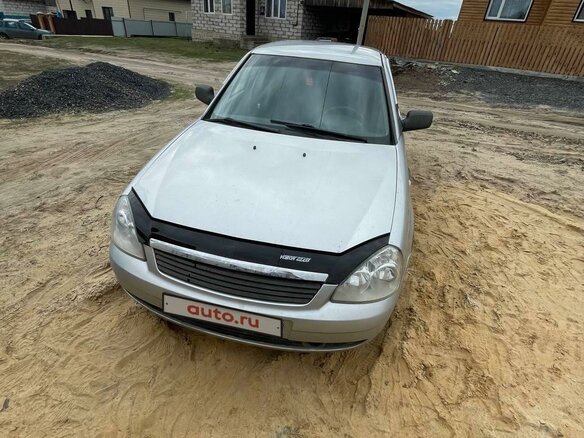 2007 Lada (ВАЗ) Priora I, серебристый, 178000 рублей - вид 5