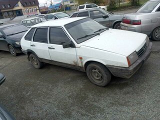 1999 Lada (ВАЗ) 2109, белый, 70000 рублей, вид 2
