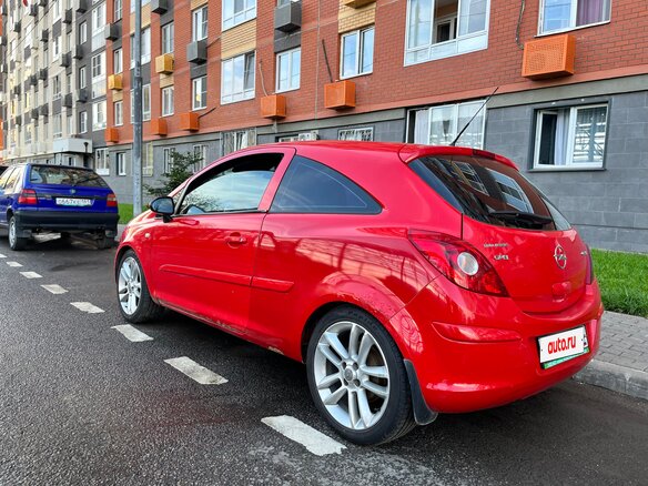 2007 Opel Corsa D, красный, 427990 рублей - вид 3