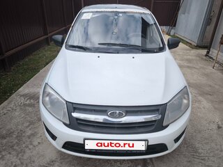 2016 Lada (ВАЗ) Granta I, белый, 350000 рублей, вид 3