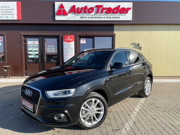 2013 Audi Q3 I (8U), чёрный