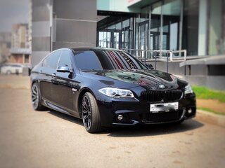 2016 BMW 5 серии 528i xDrive VI (F10/F11/F07) Рестайлинг, чёрный, 2650000 рублей, вид 3